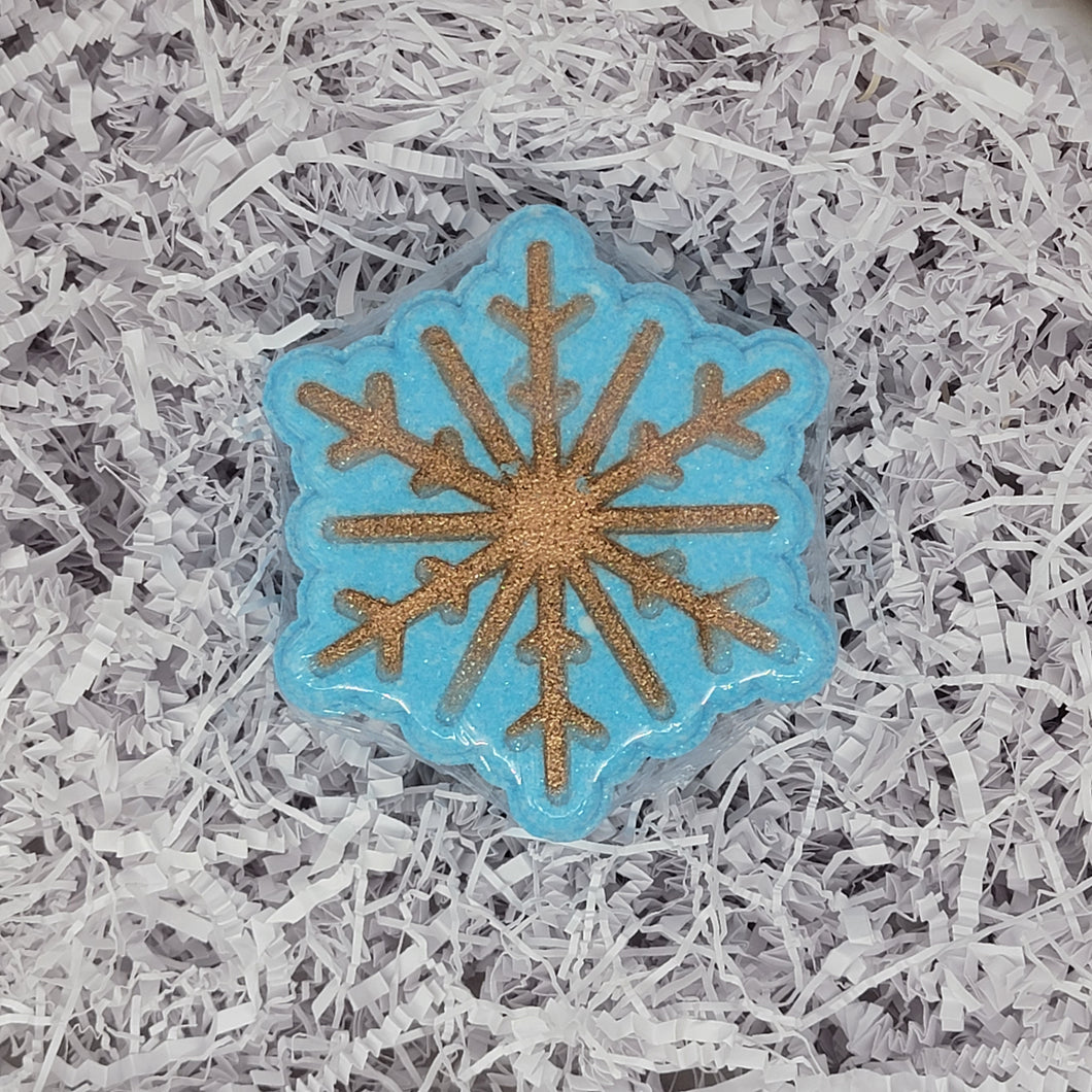 Snowflake bathbomb