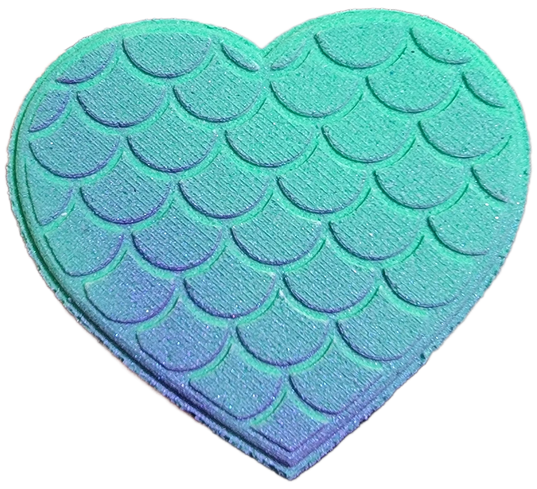 Mermaid Heart Bath Bomb