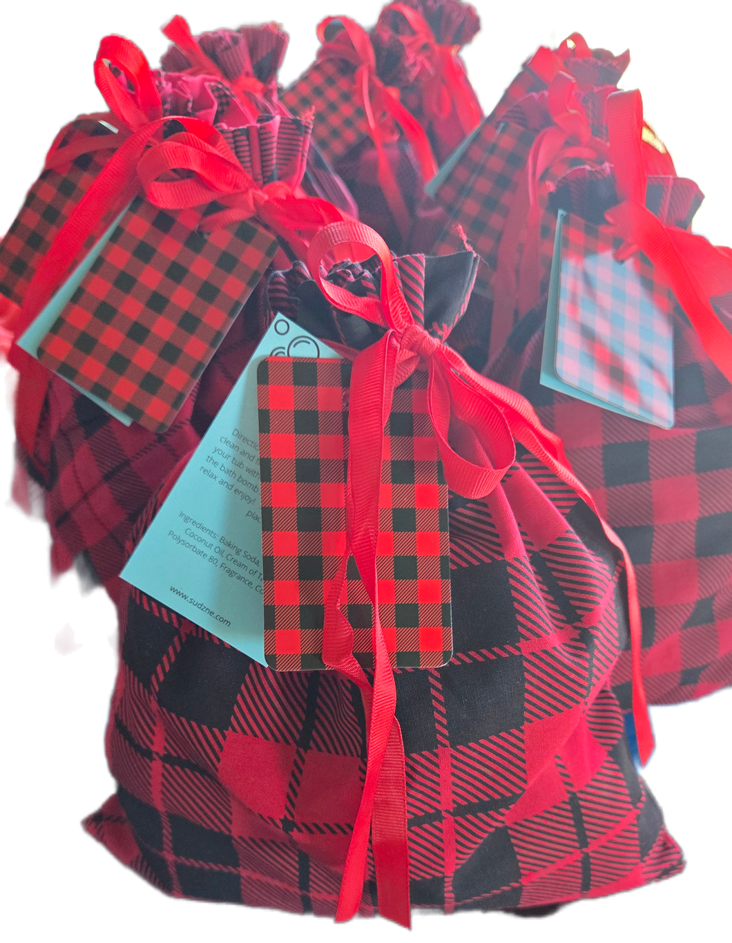 Santa’s Sack ~ 3 pack Bath Bombs